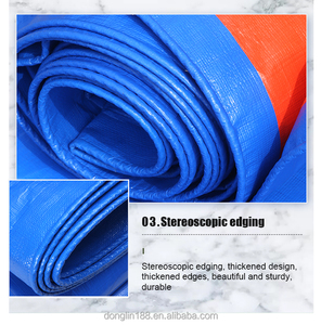 Lona de Microfibra Tejida de <span class=keywords><strong>PE</strong></span> Resistente de 6x8m, Impermeable, Resistente al Sol, al Frío y al Envejecimiento, Plegable, Lisa, Mediana, Textil para el Hogar - Product Image 6