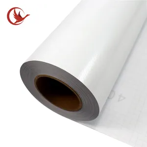 High Quality Eco Solvent Printing Matte PVC Flooring Cold Lamination Vinyl Film Twill cold lamination film