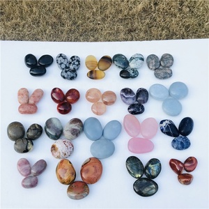 Vente en gros d'agate de quartz fluorite polie en obsidienne naturelle pour la décoration - Product Image 6