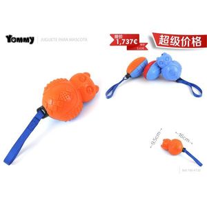 Juguete de Martillo TPR con Forma de Cabeza de Gato de 9.5 cm, Juguete Interactivo para Mascotas - Product Image 3
