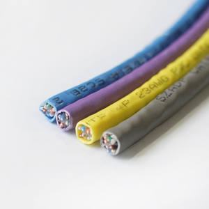 สายเคเบิลเครือข่ายประสิทธิภาพสูง CCAG <span class=keywords><strong>CAT6</strong></span> ผ่านการทดสอบมาตรฐานช่องสัญญาณ <span class=keywords><strong>600Mhz</strong></span> U/UTP แทนสายทองแดง - Product Image 3