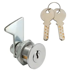Paten Internasional JK531 Kunci Cam Campuran Seng dengan Satu Kunci Perubahan untuk Kunci Kabinet