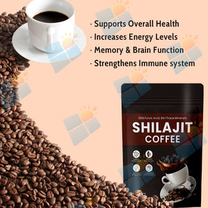 OEM/ODM/OBM 개인 라벨 Shilajit 인스턴트 커피 분말 면역 지원을위한 Shilajit 히말라야 순수 커피 블렌드 분말 - Product Image 3