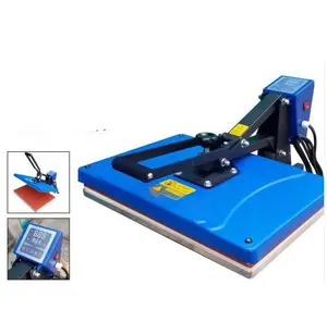 Cheap used 40*60 high pressure plain heat press machine factory directly supply