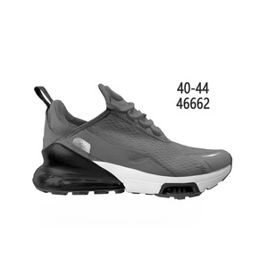 أحذية رياضية رجالية خفيفة الوزن ومتينة بنمط هندسي مستقبلي باللون الأسود والأبيض والأحمر من الجلد المدبوغ، أحذية كاجوال للشارع - Product Image 3