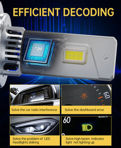 Ampoules LED pour phares de voiture, <span class=keywords><strong>prix</strong></span> d'usine en gros, 27W 2750LM 6500K, design tout-en-un, éclairage focalisé pour H4 H7 - Product Image 6