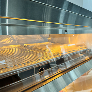 Équipement de restauration commerciale chauffe-aliments présentoir verre chauffage électrique vitrine aliments chauds poulet frit - Product Image 4