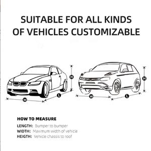 OEM livraison rapide housse <span class=keywords><strong>de</strong></span> voiture <span class=keywords><strong>de</strong></span> qualité supérieure protégée contre les UV imperméable au vent anti-poussière SUV extérieur <span class=keywords><strong>manteau</strong></span> <span class=keywords><strong>de</strong></span> voiture pour les voitures - Product Image 5