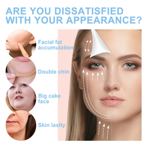 Masque facial tendance en gel 5 pièces pour amincir le visage, éliminer les rides du cou, liftant, raffermissant, anti-âge, effet visage en V - Product Image 3