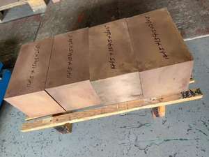 도매 사용자 정의 크기 C17500 베릴륨 구리 플랫 바 100kg 용접 전극 하이 퀄리티 구리 금속 MOQ - Product Image 3