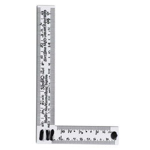 Ttake Simple Square ECO Set Squares 200mm Steel Right Angle <b>Tool</b> For Precision <b>Measuring</b> - Product Image 2