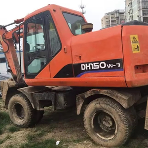 Excavadora sobre orugas multifunción Corea original usada DOOSAN DH150 alta eficiencia Hyundai en buenas condiciones a la venta - Product Image 1
