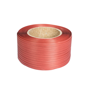 12mm bán buôn tùy chỉnh in <span class=keywords><strong>PP</strong></span> đóng đai cuộn nhựa bao bì nhựa Dây đeo <span class=keywords><strong>PP</strong></span> ban nhạc Pallet bao bì - Product Image 2