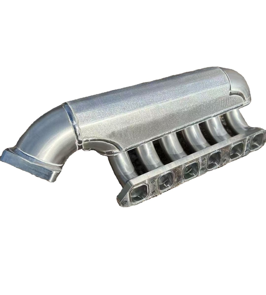 Intake Manifold Product Development Aluminum Precision CNC Machining Welding OEM Billet Car Parts Aluminum Intake Manifold