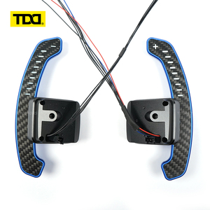 TDD LED Magnetic Carbon Fiber Paddle Shifters For Chevrolet Camaro SS Corvette C7 Steering <b>Wheel</b> Paddle Shifters - Product Image 1