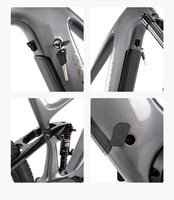 Bicicleta Eléctrica Premium de Montaña con Suspensión Completa, Cuadro de Carbono, Motor Central de 500W, Batería de 720Wh, 12 Velocidades, Ruedas 29er, 4 Pistones, 203mm, Largo Alcance