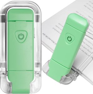Lampe de lecture LED rechargeable USB en gros, mini, luminosité réglable, 4 modes, avec clip, protection oculaire, idéale pour l'heure du coucher - Product Image 1