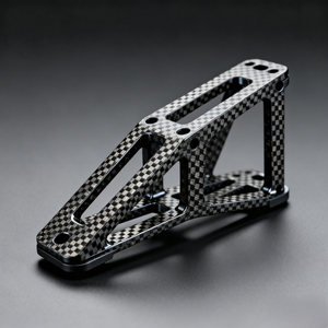 Adhesivo de fibra de carbono ultraligero y resistente a desgarros para equipaje, brazo robótico de fibra de carbono personalizado CNC, tejido resistente a desgarros - Product Image 3