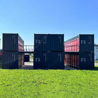 FOREMOST Units de stockage modulaires modernes pour entreprises, conteneurs de stockage mobiles en acier préfabriqué 40HC