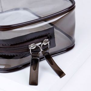 Bolsa de Maquillaje Transparente Aprobada por la TSA, Bolsa Cosmética Transparente Pequeña para Artículos de Aseo, Bolsa de Viaje de 6.6"x2.3"x4.7" para Hombres y Mujeres - Product Image 4