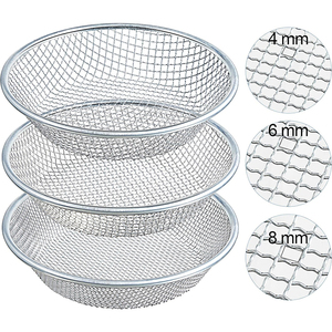 1/8 Inch Stainless Steel Wire Crimped Mesh <strong>Filters</strong> Rock Sifter Rust-Resistant Sieve <strong>Gravel</strong> MOQ 1 Factory Direct - Product Image 1