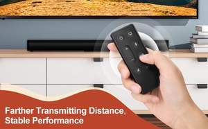 Télécommande de remplacement pour barre de son <span class=keywords><strong>Bose</strong></span> Solo série II/ haut-parleur <span class=keywords><strong>TV</strong></span> compatible avec les systèmes de son <span class=keywords><strong>TV</strong></span> Solo 5 10 15 série II - Product Image 5