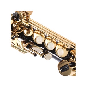 SEASOUND OEM Soprano Saxophone JYSS101DBNL with Blacknickel Body Lacquer Keys BB Tone - Product Image 4
