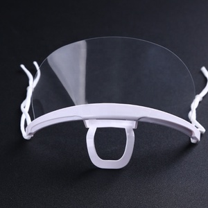 Máscara Facial Transparente de Plástico para Tatuajes, Maquillaje Permanente, Salón de Belleza, Protección Contra Salpicaduras, Antivaho, Protector Transparente, Accesorios PMU - Product Image 2