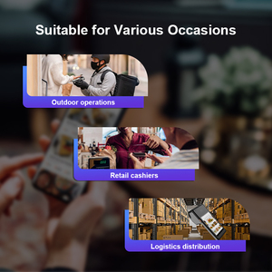 Sistema POS Móvil Todo en Uno, Android 11 de 5 Pulgadas, 4G, Escáner de Código de Barras 2D, NFC, Impresora Bluetooth <span class=keywords><strong>para</strong></span> Negocios - Product Image 6