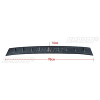 Accessoires de spoiler de toit arrière pour Mitsubishi Lancer EVO 7 8 9 2003-2007, pièce de modification d'aile de toit arrière pour voiture.