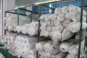 يونغشينغ 110gsm مزدوجة مختومة الوبر خالية من Guangdong ممسحة غرف الأبحاث بوليستر تنظيف صناعي ملابس المسح - Product Image 4