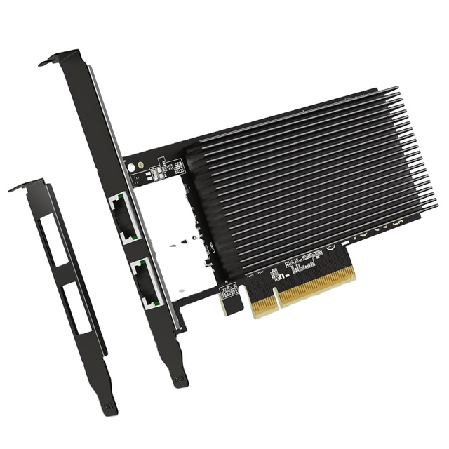 10Gbps PCI-e Internal Network Card Intel X540 Controller 10Gb Dual LAN Base-T 2x10Gbe RJ45 Ports 10G NIC Card ROHS Certified