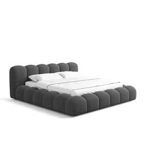 Luxury Queen Bed Italian Luxury Bedroom Furniture Latest Designs king Size <b>Frame</b> Modern Up-holstered Beds - Product Image 1