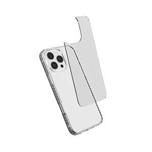 Cho rõ ràng TPU + Acrylic trường hợp điện thoại chống bụi chống sốc không dây sạc thiết kế sang trọng biểu tượng tùy chỉnh dịch vụ - Product Image 2