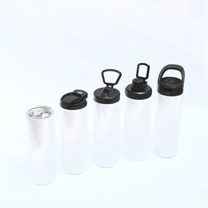 750ml Aluminum Vacuum <b>Flask</b> Sublimation Blank Food-grade Thermal Insulation Portable <b>Bottle</b> - Product Image 6