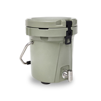Seau à glace rotomoulé haute performance pour boissons, distributeur d'eau de 1 gallon, refroidisseur pour fête