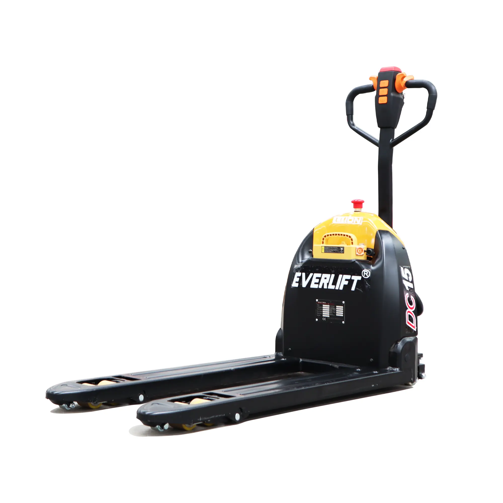 2022 New Popular Electric LIthium Battery Powered Jack 1500kg -2000kg 3309lb-4409lb Capacity Full Electric Pallet Jack For Sale