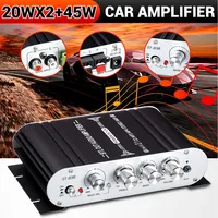 ST-838 HiFi 2.1 canaux amplificateur de puissance stéréo basse amplificateur de son RMS 20Wx2 + 40W classe D Mini lecteur multimédia MP3 voiture noir maison ampli