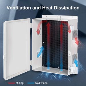 Namunanee <span class=keywords><strong>ABS</strong></span> IP65 chống nước ngoài trời điện hộp nối với nội bộ gắn bảng điều khiển Bản lề Bìa 15.7 ''x 11'' x 5.9'' - Product Image 3