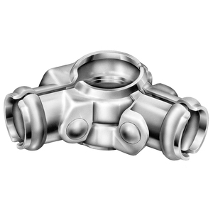 Gal or Black Chain Link Fence Accessories Fitting Adjustable <strong>Corner</strong> for Fence Pipe <strong>Post</strong> - Product Image 1