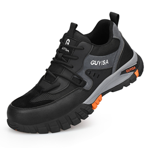 Chaussures de sécurité légères et respirantes de qualité supérieure, unisexes, avec embout en acier, certifiées aux normes européennes, pour la randonnée et le travail industriel - Product Image 1