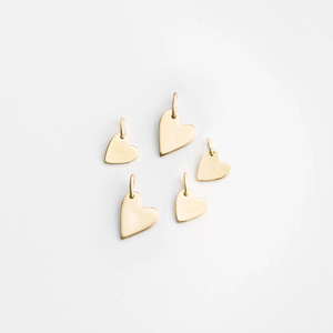 Pendentif Cœur Classique en Acier Inoxydable, Petit Charm Cœur <span class=keywords><strong>pour</strong></span> la Création de Bijoux DIY (Colliers et Bracelets) - Product Image 3