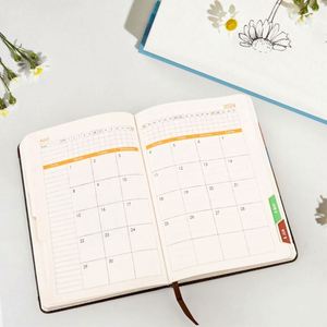 Páginas Personalizadas para Diario, Agenda Diaria y Mensual de Cuero PU, Cuadernos de PU con Logotipo - Product Image 6