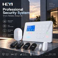 Système d'alarme de sécurité sans fil professionnel 868 MHz EN50131 Grade 2 avec concentrateur d'alarme intelligent 4G WiFi et prise en charge du centre de surveillance CID