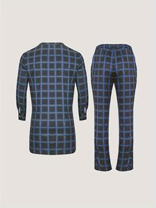 Setelan Pria Etnis Afrika <span class=keywords><strong>M</strong></span>-4XL, Kemeja dan Celana Bermotif, Setelan <span class=keywords><strong>2</strong></span> Potong, Streetwear - Product Image 6