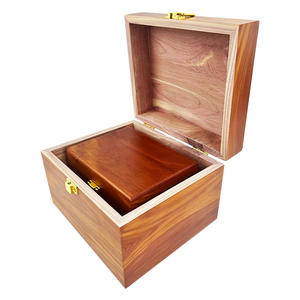 Natürliche Zeder Massivholz Urne Langlebige luftdichte Feuchtigkeit & Insekten resistente Einäscherung Memorial Chest Holzkisten - Product Image 2