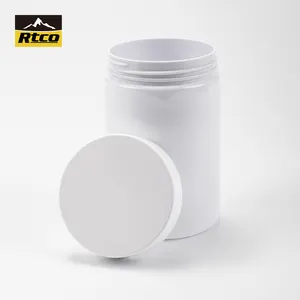 Hot Selling Supplement Powder 8oz Bottle Pharmaceutical Plastic Supplement Bottles With Screw Lid