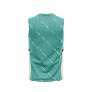 Gilet d'entraînement de football personnalisé HEALY, adapté pour un uniforme de football rétro sans manches en polyester à séchage rapide. - Product Image 6