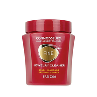 Panier de nettoyage pour bijoux en daim avec solution de lavage et détergent liquide pour l'argent sterling oxydé, pour la décontamination