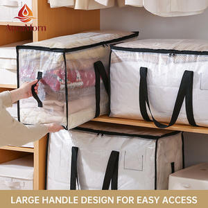 <span class=keywords><strong>Bolsas</strong></span> de Almacenamiento Transparentes y Duraderas <span class=keywords><strong>con</strong></span> Cierre <span class=keywords><strong>para</strong></span> Edredones, Mantas, <span class=keywords><strong>Ropa</strong></span> y <span class=keywords><strong>Ropa</strong></span> de Cama, <span class=keywords><strong>con</strong></span> Frente Transparente <span class=keywords><strong>para</strong></span> una Fácil Organización - Product Image 6